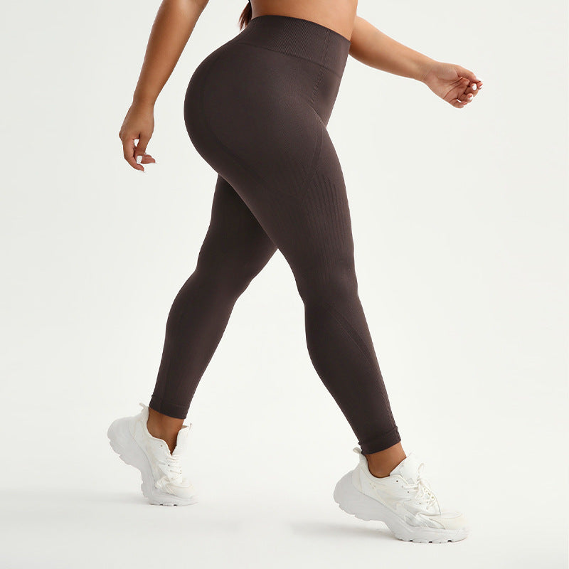 High-Waisted Butt-Lifting Yoga Pants – Moisture-Wicking High Elasticity Leggings for Women (Plus Size)