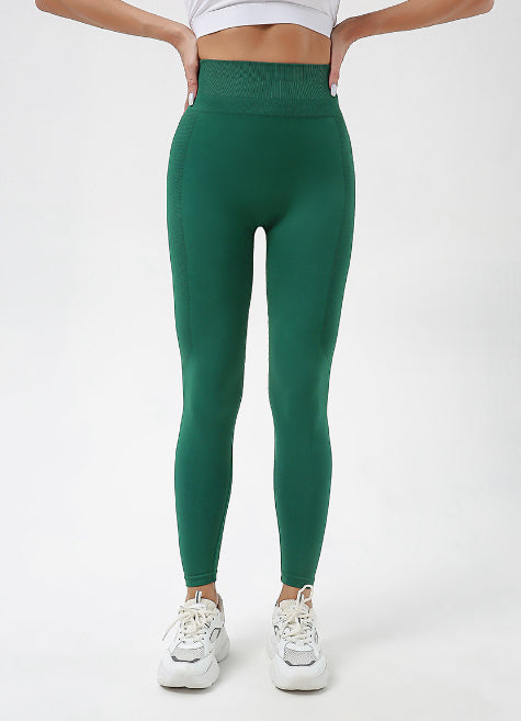 High Waist Hip Lift Yoga Pants – Quick-Dry Tight Running & Fitness Leggings for Women