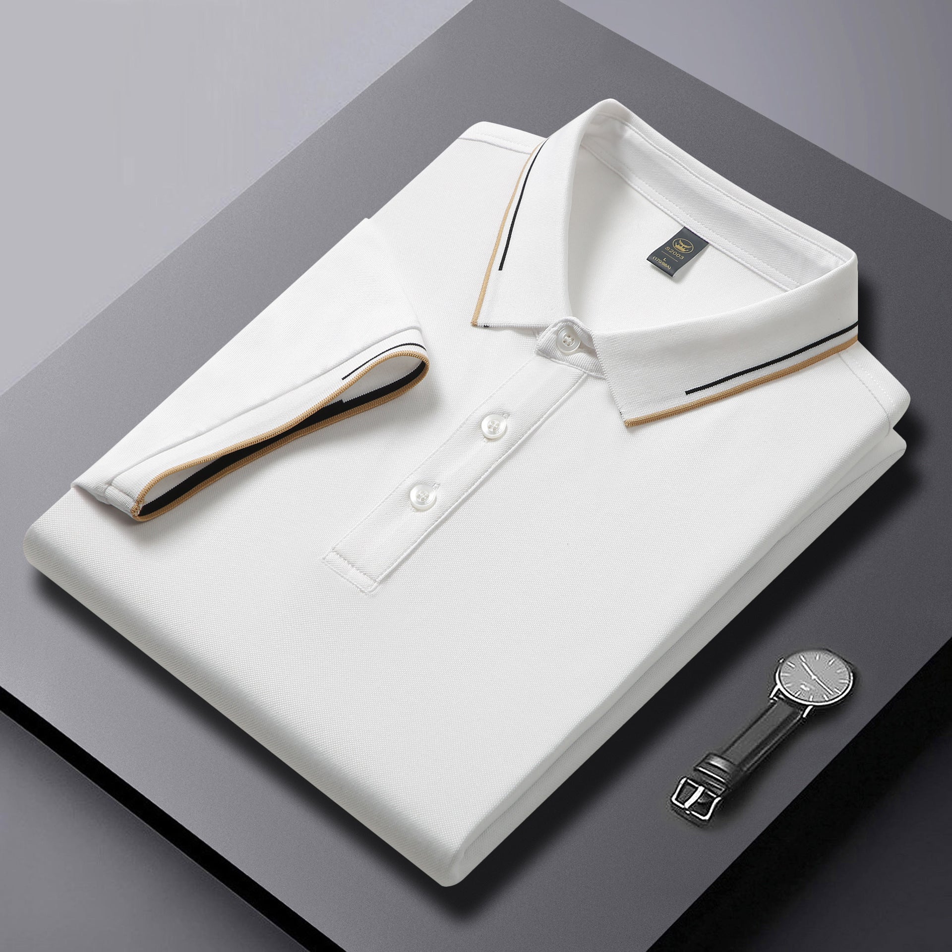 Summer Casual Half Sleeve T-Shirt – Unisex All-Matching Mercerized Cotton Top